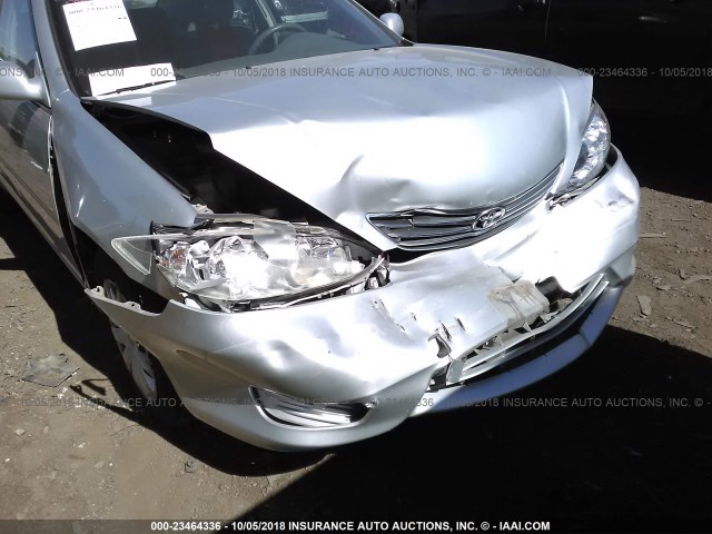 JTDBE30K053023412 - 2005 TOYOTA CAMRY LE/XLE/SE SILVER photo 6