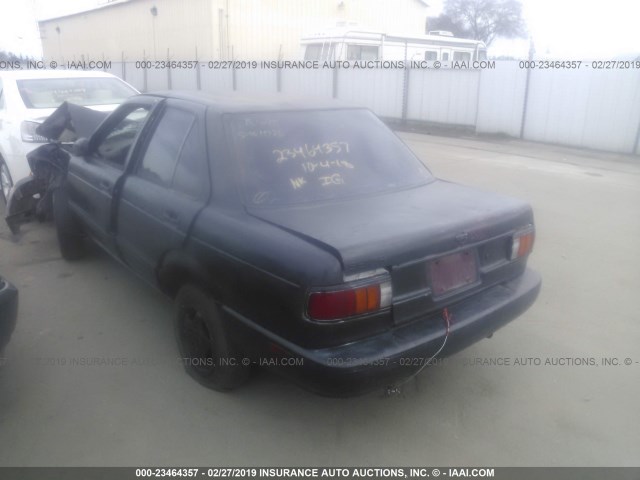 JN1EB31P7PU220223 - 1993 NISSAN SENTRA E/XE BLACK photo 3