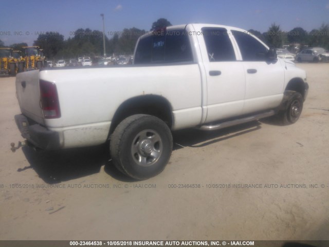 1D7KS28D05J524715 - 2005 DODGE RAM 2500 ST/SLT 白色 照片 4