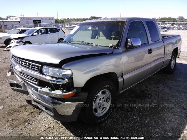 2GCEC19V121215816 - 2002 CHEVROLET SILVERADO C1500 TAN photo 2