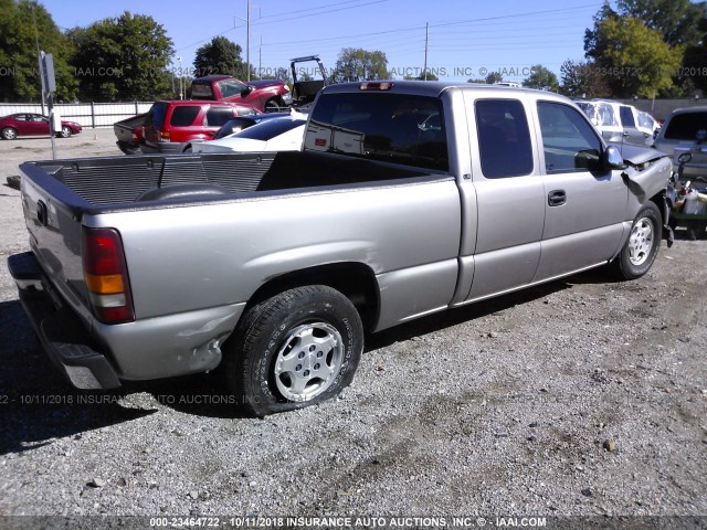 2GCEC19V121215816 - 2002 CHEVROLET SILVERADO C1500 TAN photo 4