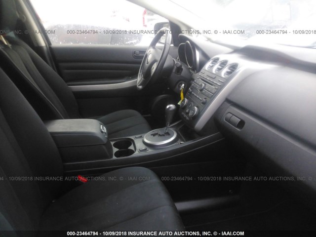 JM3ER2BM5C0413602 - 2012 MAZDA CX-7 SILVER photo 5