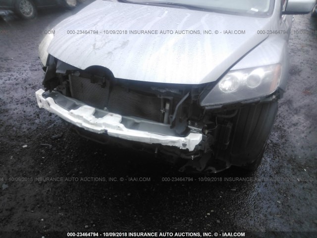 JM3ER2BM5C0413602 - 2012 MAZDA CX-7 SILVER photo 6