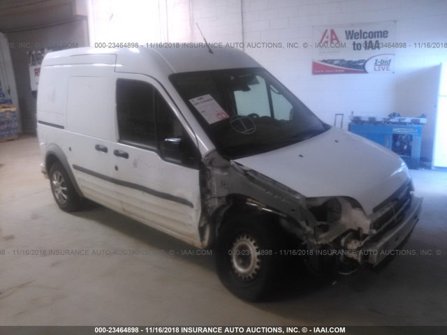 NM0LS7BN1DT153707 - 2013 FORD TRANSIT CONNECT XLT WHITE photo 1