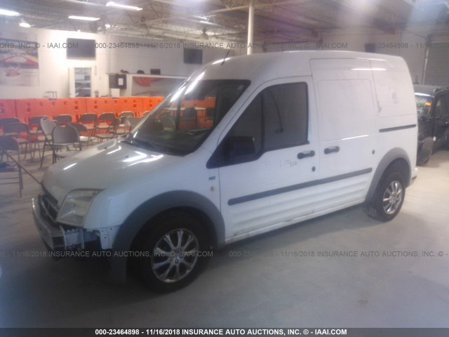 NM0LS7BN1DT153707 - 2013 FORD TRANSIT CONNECT XLT WHITE photo 2