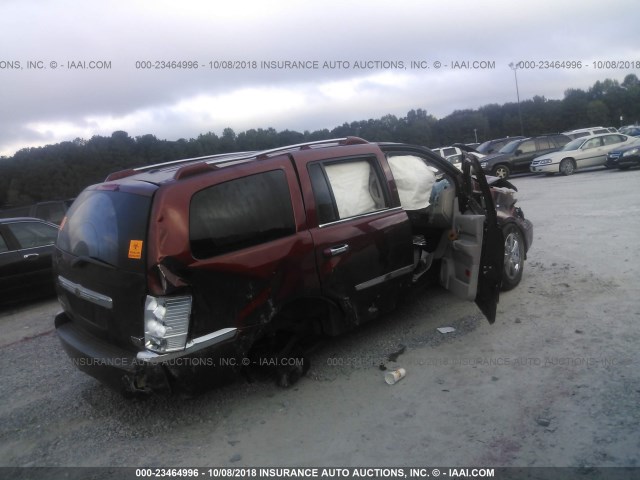 1A8HX58288F136248 - 2008 CHRYSLER ASPEN LIMITED MAROON photo 4