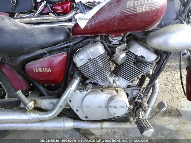 JYA3BGC08KA002387 - 1989 YAMAHA XV250 RED photo 8