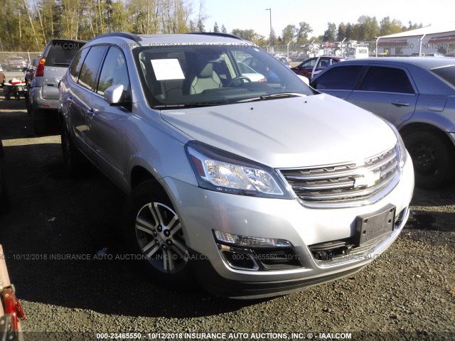 1GNKVHKD8HJ214711 - 2017 CHEVROLET TRAVERSE LT SILVER photo 1