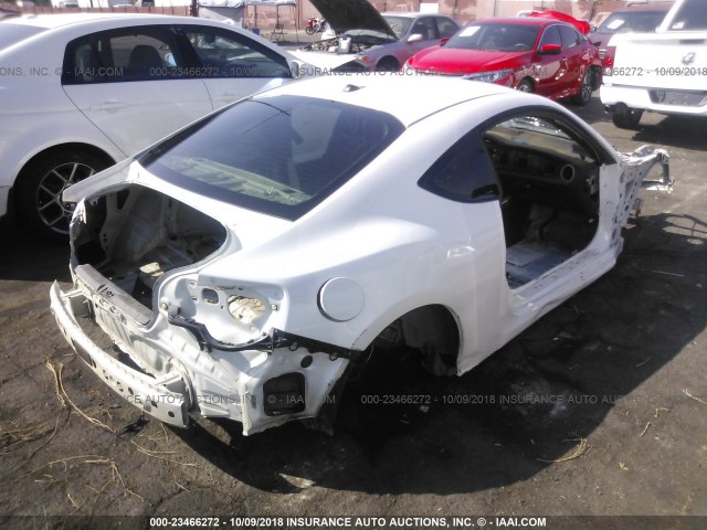 JF1ZNAA14D1734832 - 2013 TOYOTA SCION FR-S WHITE photo 4