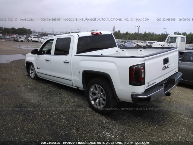 3GTU2NEC2JG481152 - 2018 GMC SIERRA K1500 SLT WHITE photo 3