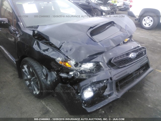 JF1VA1F6XK8804711 - 2019 SUBARU WRX LIMITED BLACK photo 6