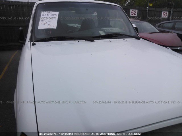 1FTZR11EX1PA73253 - 2001 FORD RANGER WHITE photo 6