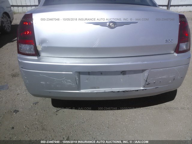 2C3KA43R67H603097 - 2007 CHRYSLER 300 SILVER photo 6