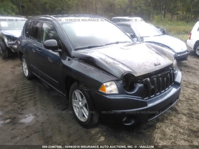 1J8FF47W88D663307 - 2008 JEEP COMPASS SPORT Dark Blue photo 1