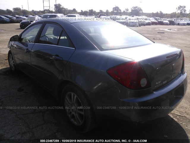 1G2ZG558964151830 - 2006 PONTIAC G6 SE1 BLUE photo 3