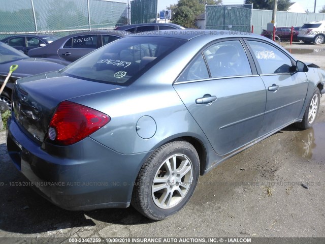 1G2ZG558964151830 - 2006 PONTIAC G6 SE1 BLUE photo 4