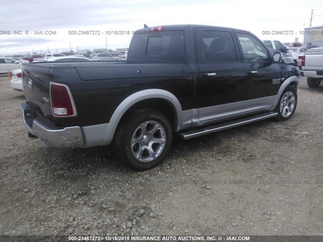 1C6RR7NT5HS803418 - 2017 RAM 1500 LARAMIE BLACK photo 4