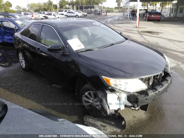 4T4BF1FK9CR219673 - 2012 TOYOTA CAMRY SE/LE/XLE 黑色 照片 1