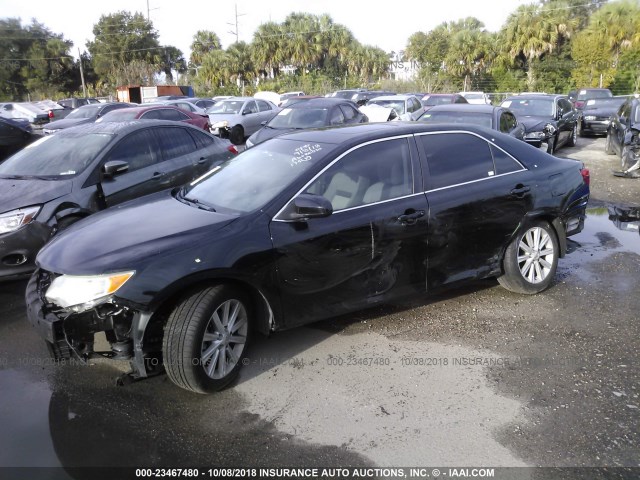 4T4BF1FK9CR219673 - 2012 TOYOTA CAMRY SE/LE/XLE 黑色 照片 2