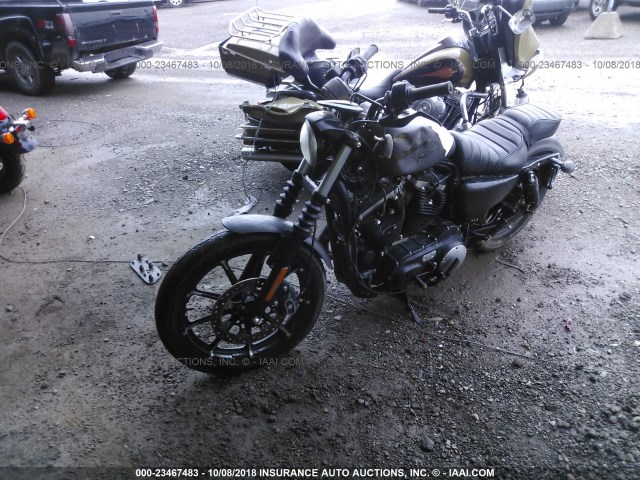 1HD4LE21XGC405172 - 2016 HARLEY-DAVIDSON XL883 IRON 883 GRAY photo 2