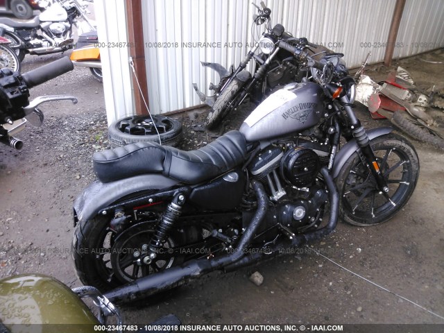 1HD4LE21XGC405172 - 2016 HARLEY-DAVIDSON XL883 IRON 883 GRAY photo 4