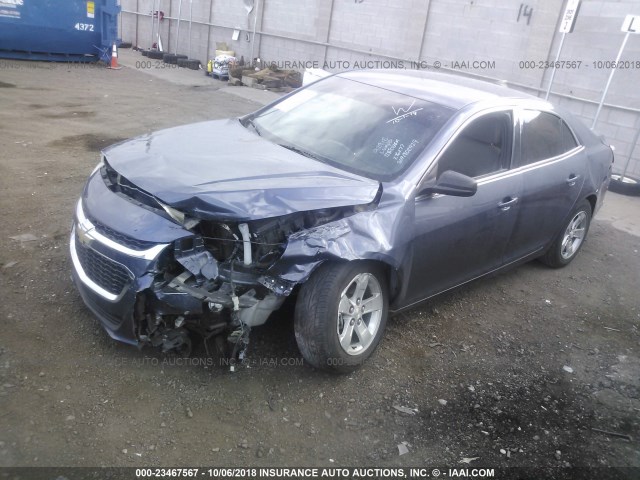 1G11B5SL4FF138691 - 2015 CHEVROLET MALIBU LS 蓝色 照片 2