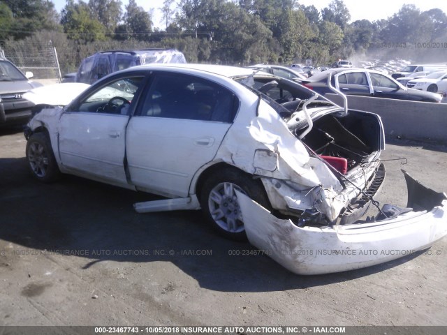 1N4AL11D46C203411 - 2006 NISSAN ALTIMA S/SL WHITE photo 3