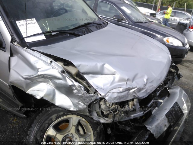 1GNDT13S682250488 - 2008 CHEVROLET TRAILBLAZER LS/LT SILVER photo 6