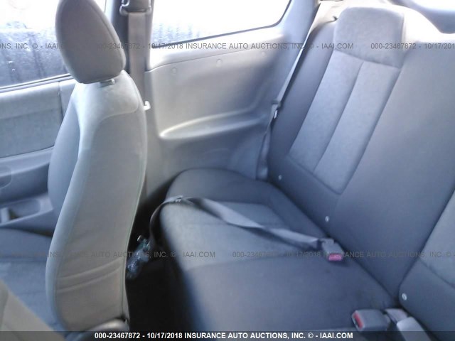 KMHCG35C84U301042 - 2004 HYUNDAI ACCENT GL GRAY photo 8