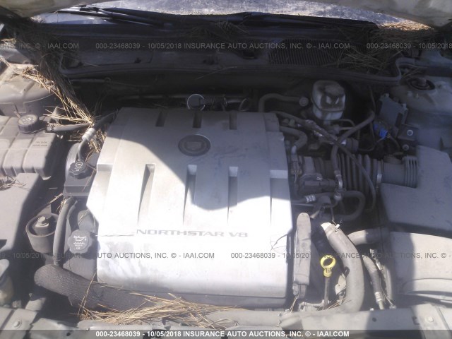 1G6KD57Y76U254590 - 2006 CADILLAC DTS GRAY photo 10