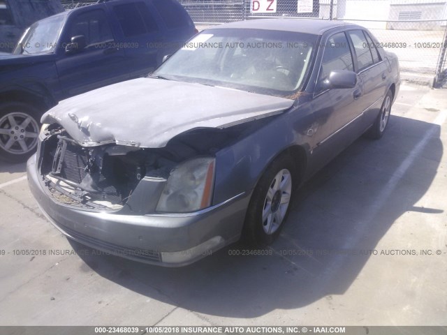 1G6KD57Y76U254590 - 2006 CADILLAC DTS GRAY photo 2