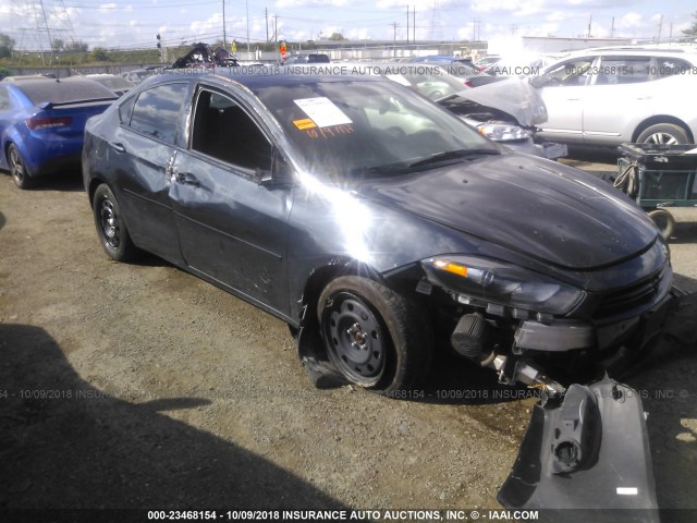 1C3CDFBBXED913565 - 2014 DODGE DART SXT BLACK photo 1