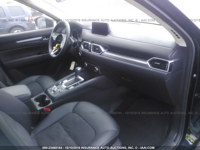 JM3KFACM0J1358326 - 2018 MAZDA CX-5 TOURING Noir photo 5