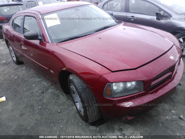 2B3KA43G76H311548 - 2006 DODGE CHARGER SE/SXT RED photo 1