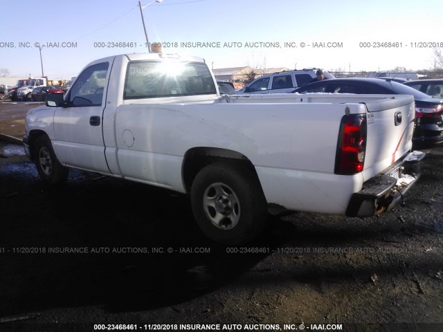 1GCEC14XX4Z326724 - 2004 CHEVROLET SILVERADO C1500 WHITE photo 3