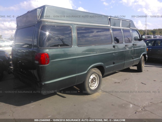 2B5WB35Z31K509800 - 2001 DODGE RAM WAGON B3500 GREEN photo 3