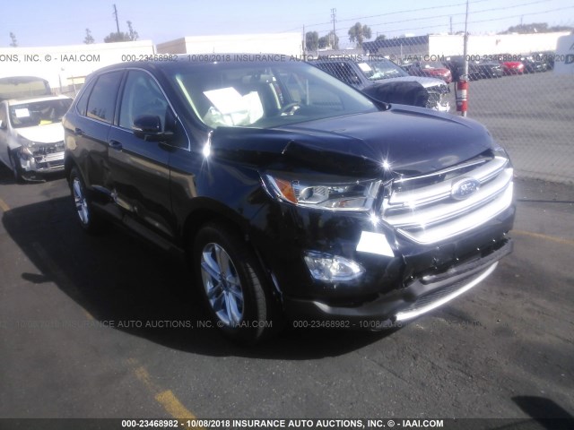 2FMPK3J90JBB63590 - 2018 FORD EDGE SEL BLACK photo 1