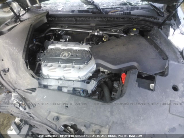 19UUA9F58AA009113 - 2010 ACURA TL GRAY photo 10