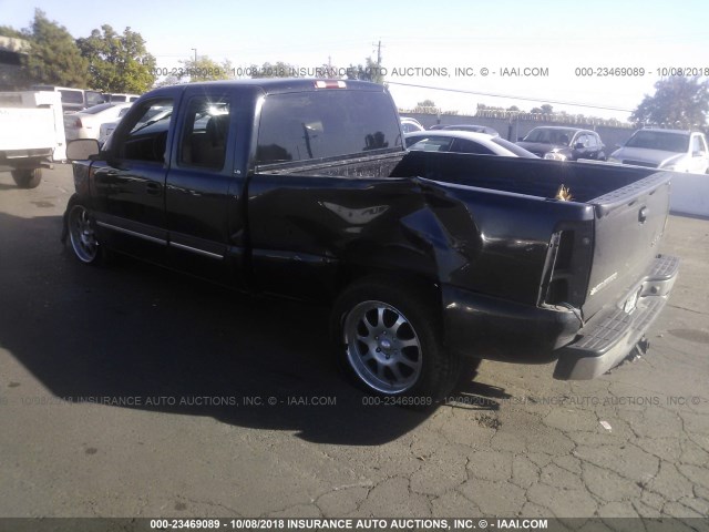 2GCEC19T341155037 - 2004 CHEVROLET SILVERADO C1500 BLACK photo 3