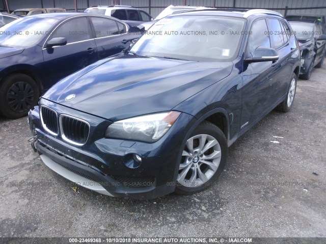 WBAVL1C55DVR86125 - 2013 BMW X1 XDRIVE28I BLUE photo 2