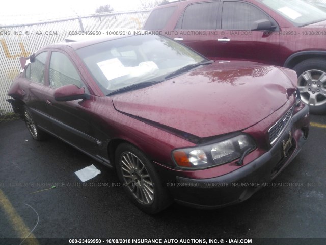 YV1RS58D132283338 - 2003 VOLVO S60 2.4T RED photo 1