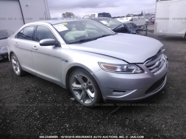 1FAHP2KT1AG135696 - 2010 FORD TAURUS SHO SILVER photo 1