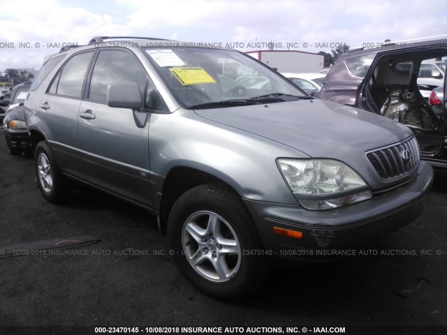 JTJGF10U010115315 - 2001 LEXUS RX 300 GRAY photo 1