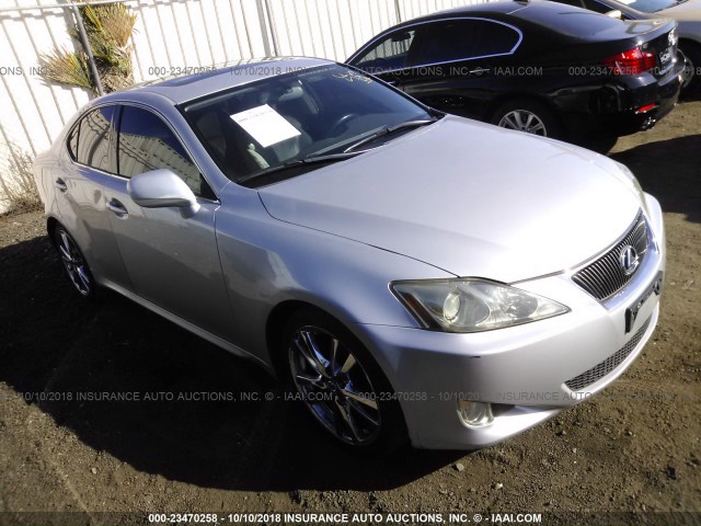 JTHBK262365012743 - 2006 LEXUS IS 250 SILVER photo 1