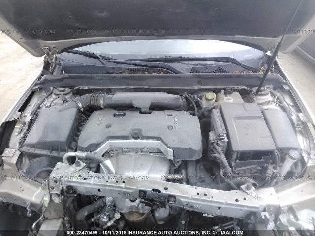 1G11B5SAXDF290373 - 2013 CHEVROLET MALIBU LS თაფლისფერი ფოტო 10