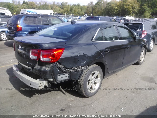 1G11C5SL7EF153357 - 2014 CHEVROLET MALIBU 1LT BLACK photo 4