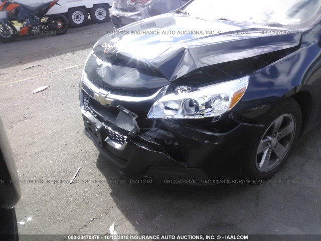 1G11C5SL7EF153357 - 2014 CHEVROLET MALIBU 1LT BLACK photo 6