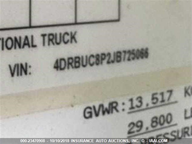 4DRBUC8P2JB725066 - 2018 IC CORPORATION 3000 CE YELLOW photo 10