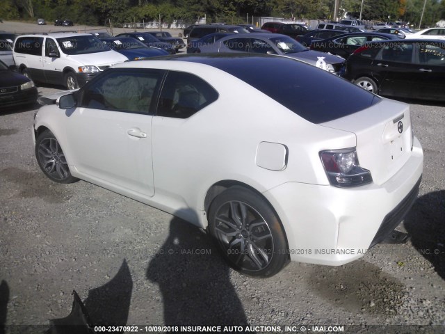 JTKJF5C74FJ004914 - 2015 TOYOTA SCION TC 白色 照片 3