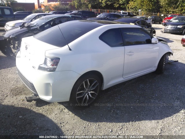 JTKJF5C74FJ004914 - 2015 TOYOTA SCION TC 白色 照片 4